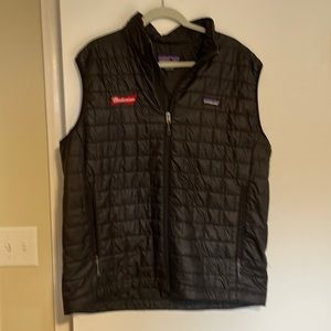 Patagonia Puffy Vest Budweiser Logo Size XL
